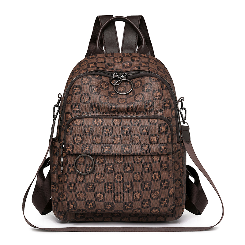 Women Bags Branded - حقيبة ظهر كاجوال من الجلد الناعم