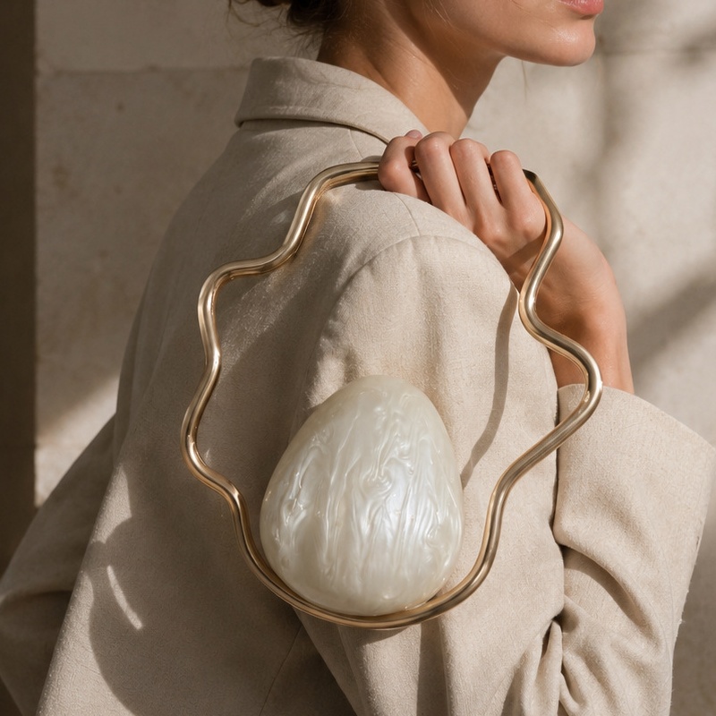 Women Bags On Sale - حقيبة يد نسائية صغيرة من الأكريليك