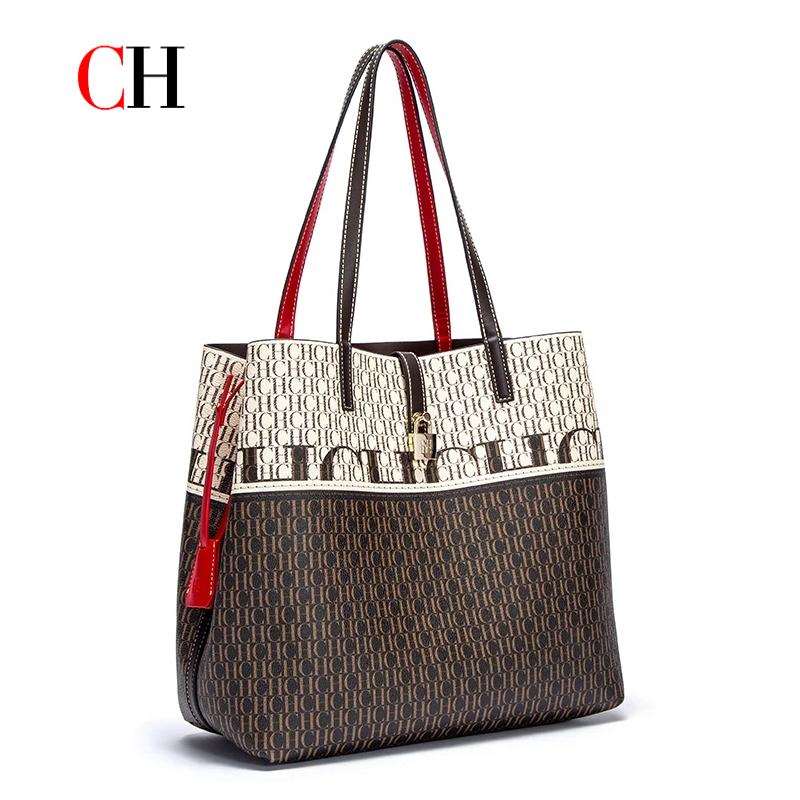 Women Bags 2026 Trends - حقيبة يد نسائية CH كبيرة السعة،