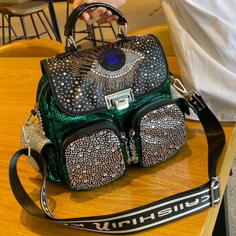 Women Bags Branded - موضة المرأة على ظهره سعة كبيرة