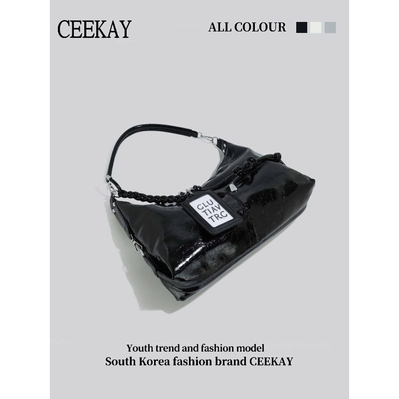 حقيبة كتف جلد لامع من CEEKAY م - مراجعة Women Bags 2026 Trends وسعره