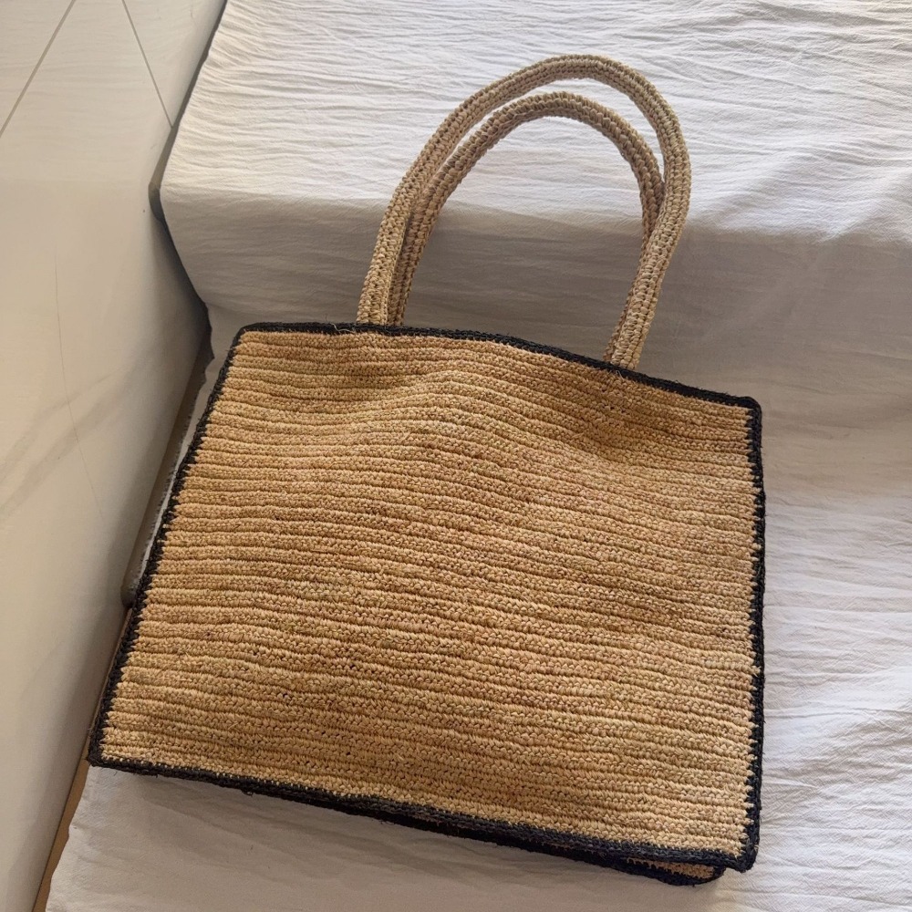 حقيبة كتف جديدة 2026 منسوجة من - مراجعة Women'S Raffia Bags وسعره