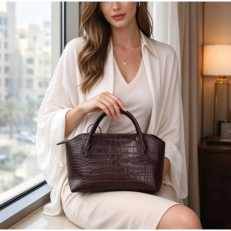 حقيبة يد فاخرة للنساء بنمط الك - مراجعة Women Hand Bags For Office وسعره