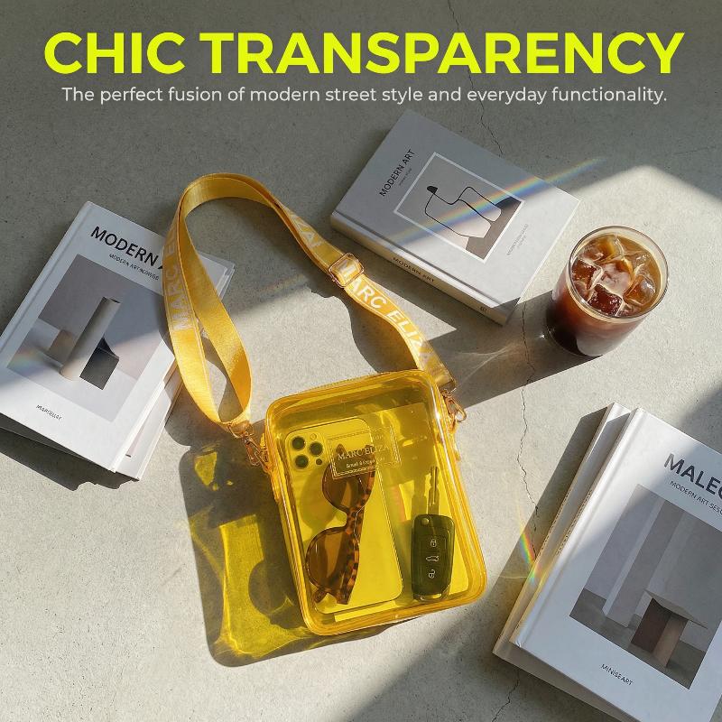 حقيبة كتف شفافة عصرية جديدة من - مراجعة Women'S Bags Handbags وسعره