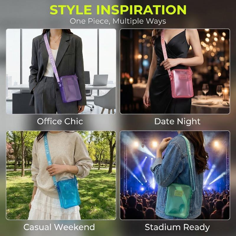 حقيبة كتف شفافة عصرية جديدة من - مراجعة Women'S Bags Handbags وسعره