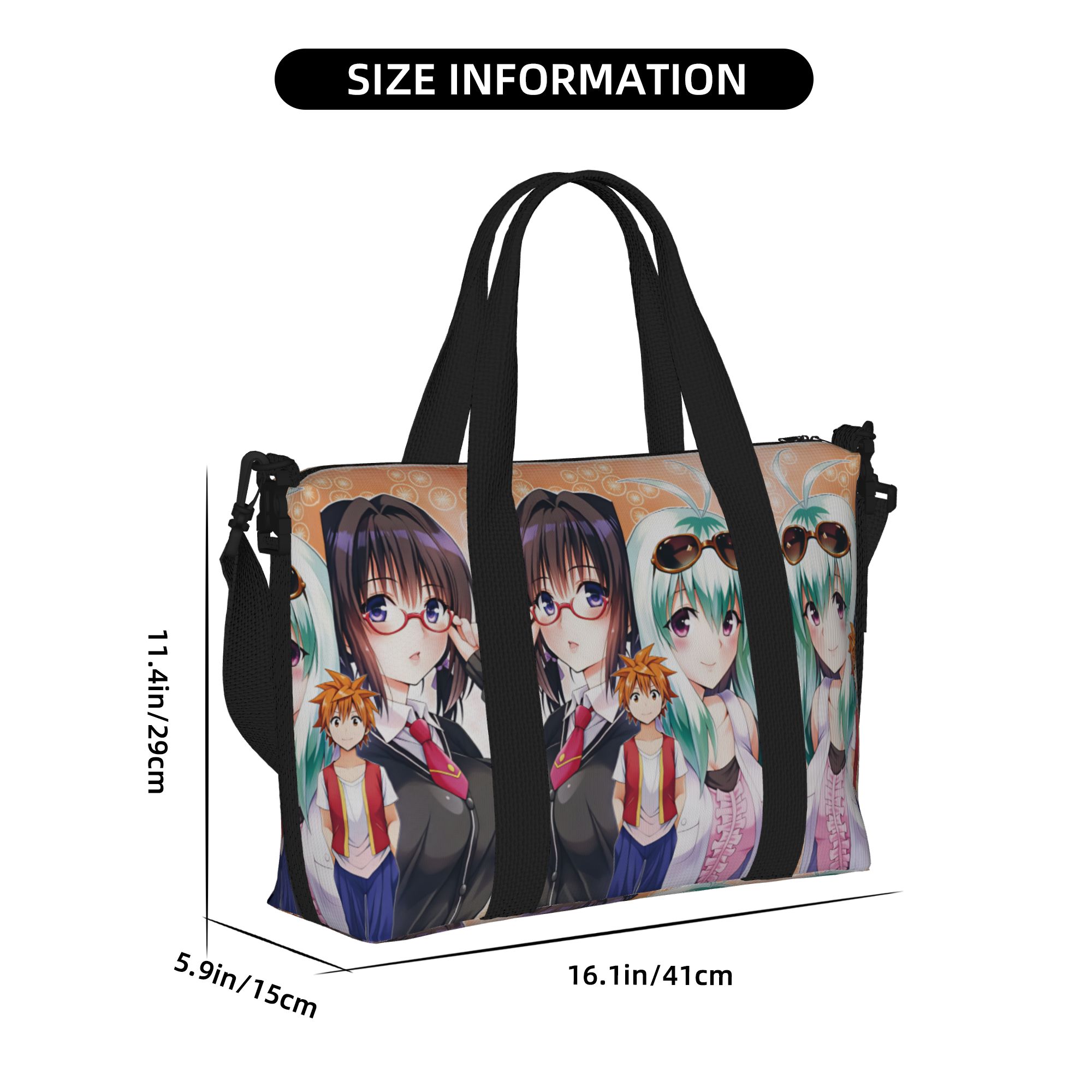 حقيبة شاطئ كبيرة بتصميم أنمي م - مراجعة Women Bags Ru وسعره