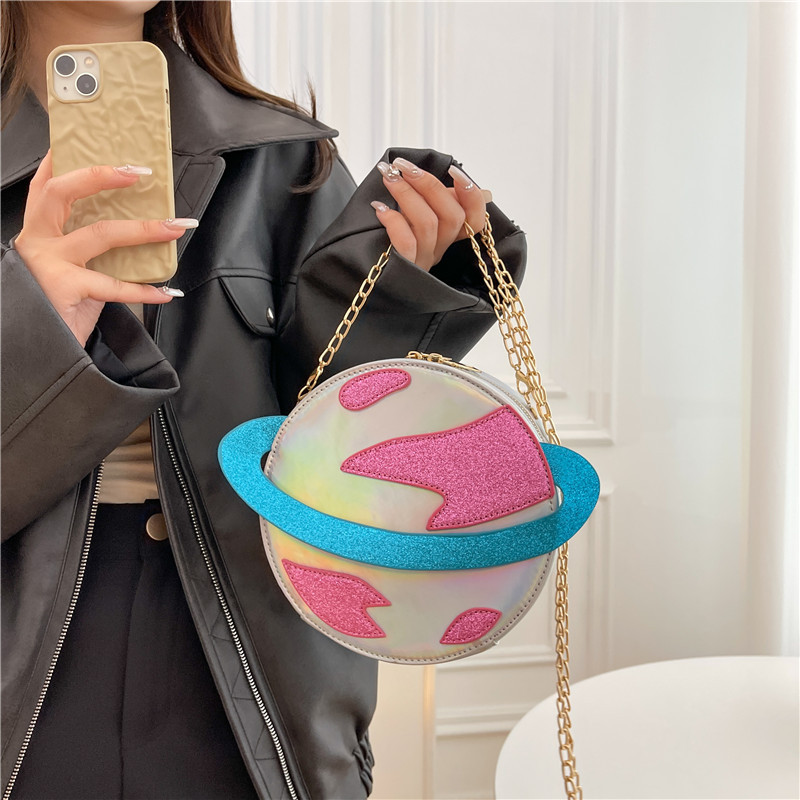 الليزر شكل دائري كوكب محفظة لل - مراجعة Women'S Young Bags وسعره